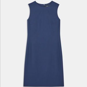 Barely Worn Theory Dress - Spring Navy